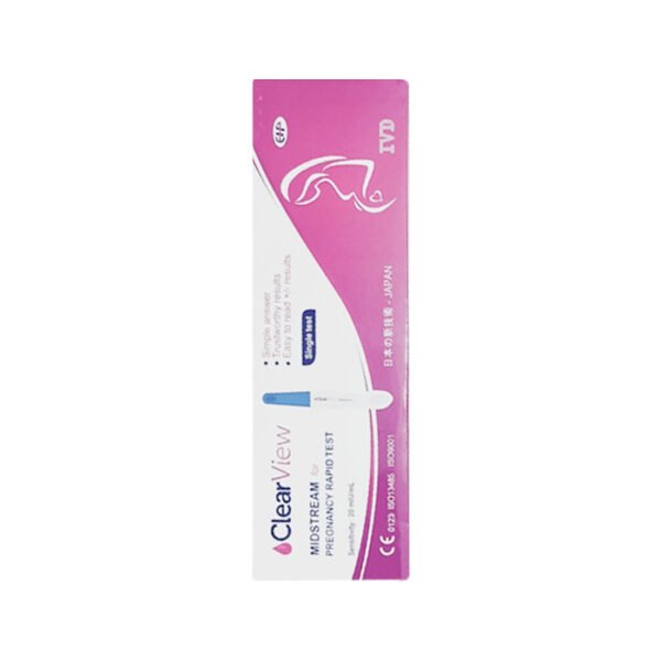 ClearView Midstream Pregnancy Rapid Test